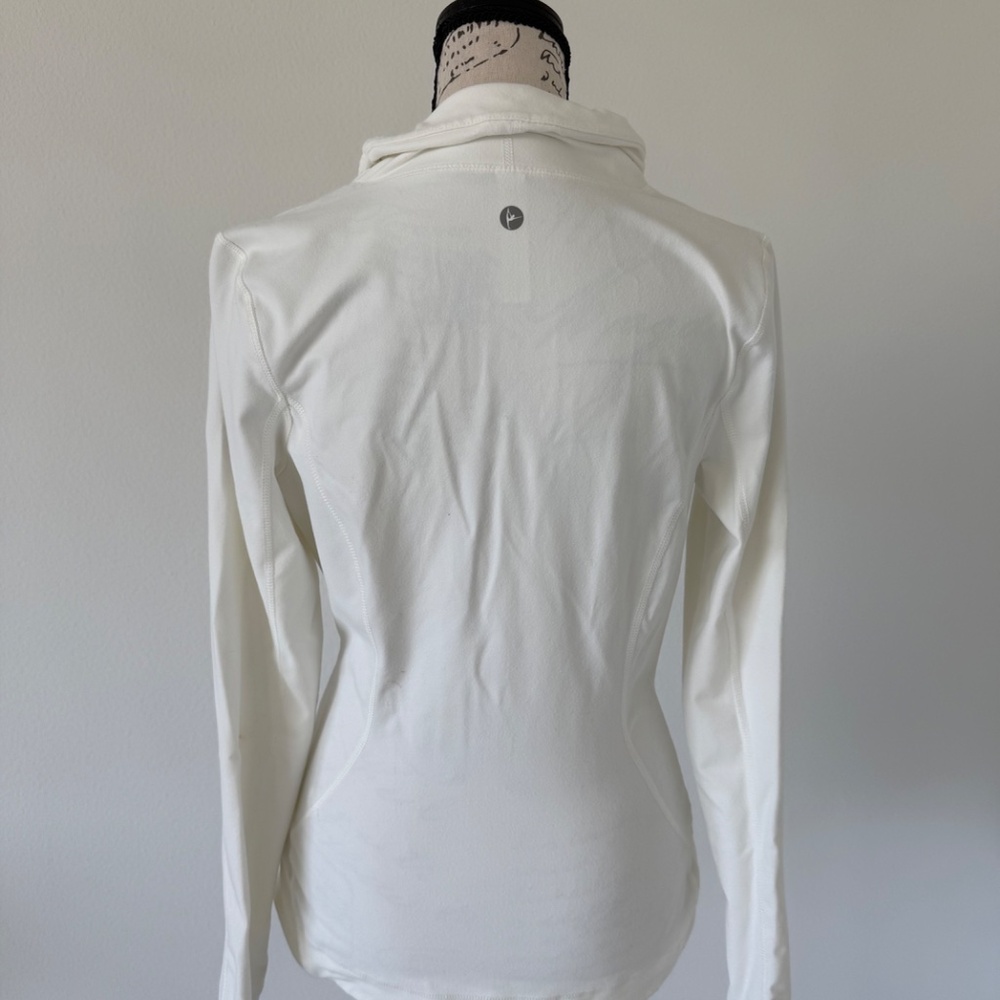 Off White Athletic Jacket - image 2